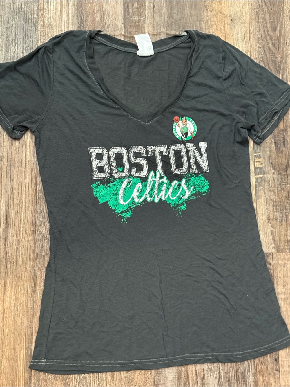 Boston Celtics Kids Black Graphic Tee